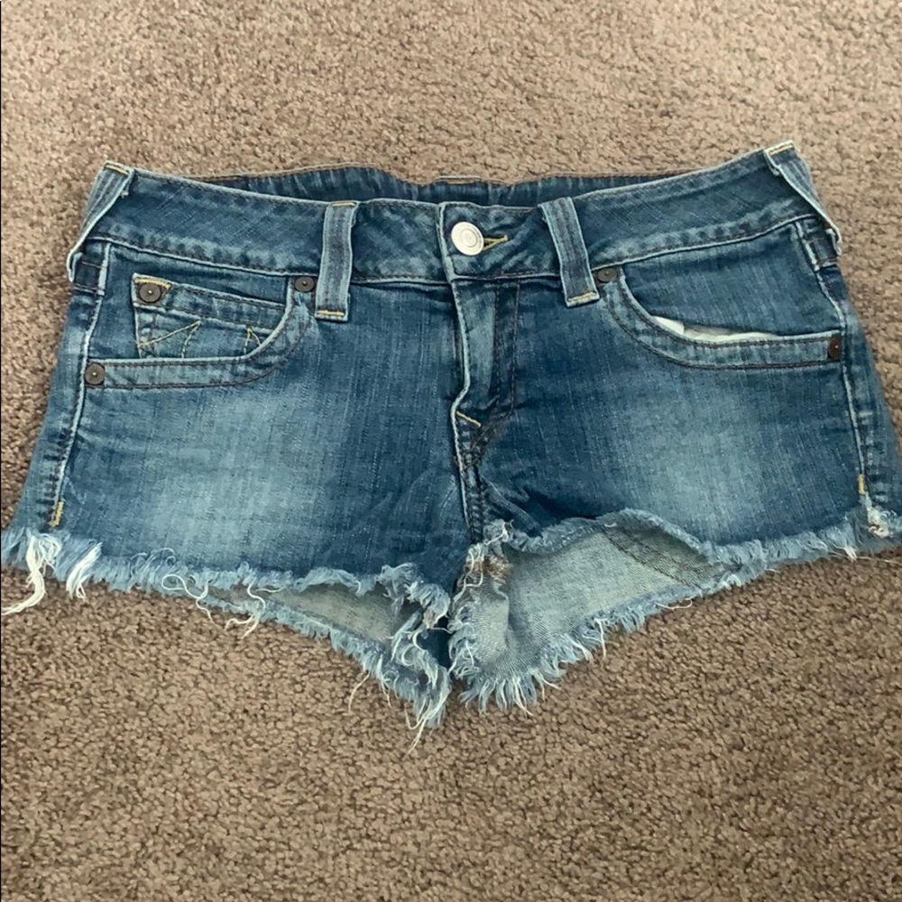 True religion Jean shorts
